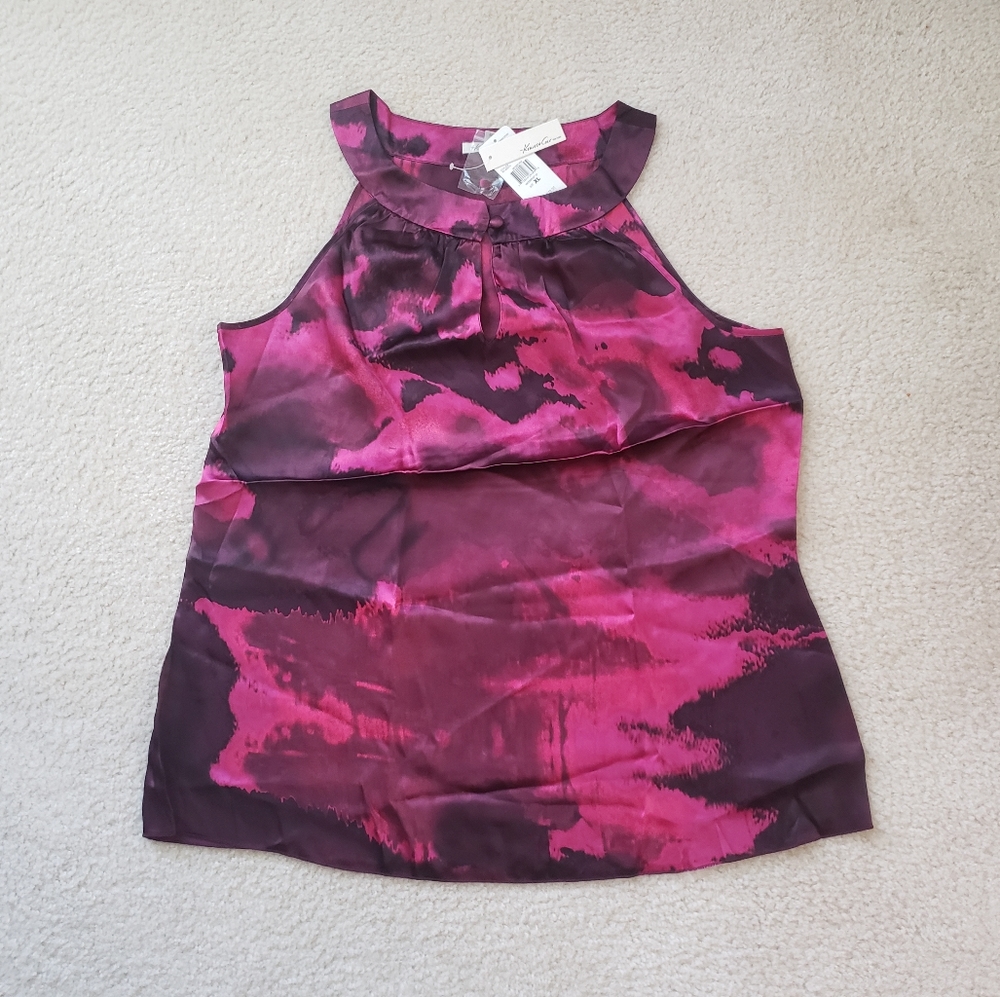 Kenneth Cole Silk Halter Top